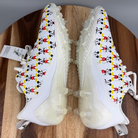 Adidas Adizero Disney 100 Men\'s Size 12 Mickey Mouse Football Cleats IG9724 main image 5